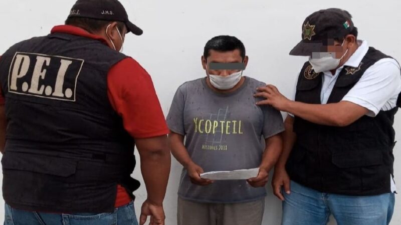 Asesino a su padre a golpes y patadas, porque éste lo regañó, en Hocabá