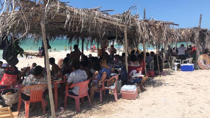 Piden a la Profepa verifique los permisos de construcción de palapas en playas de Chelem