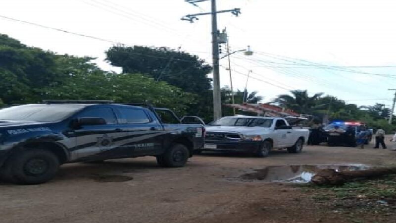 Por miedo a ser linchados personal de la CFE pidió apoyo de la policía de Cacalchén