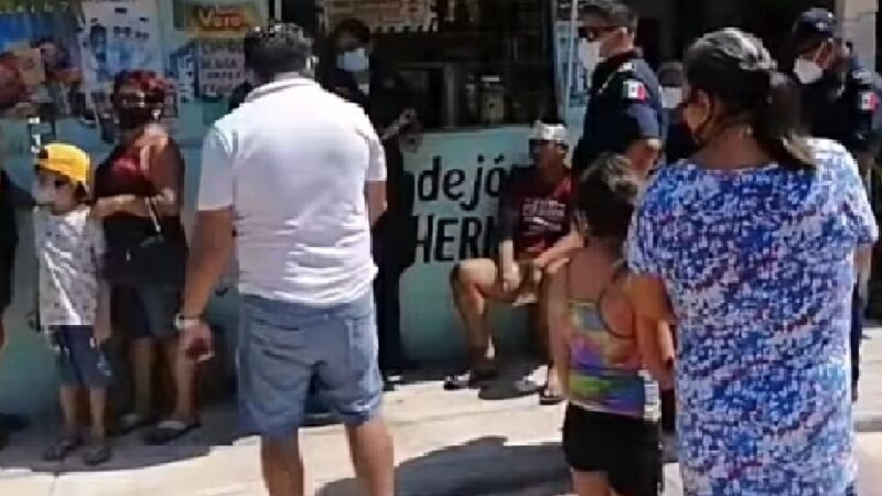 Un motociclista choca y se lesiona en Progreso, no respetó un paso peatonal