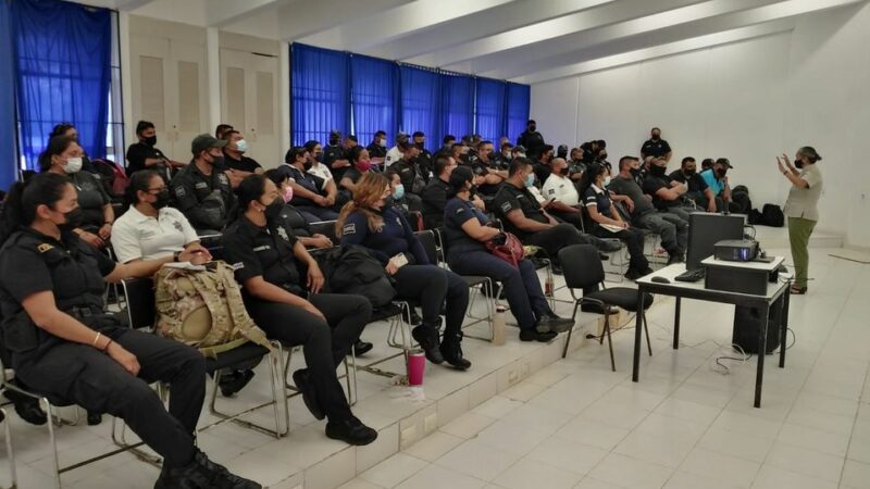 Policías de Progreso tomaron cursos de Derechos Humanos
