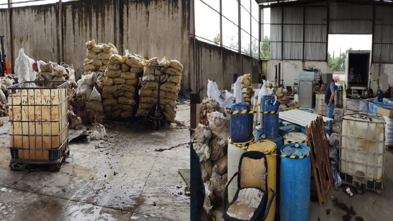 La FGR decomiso casi 35 toneladas de químicos para la elaboración de drogas sintéticas