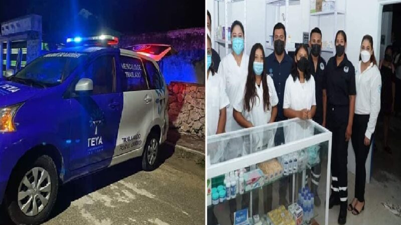 Teya ya cuenta con una ambulancia nueva, el dinero si hay dice el alcalde