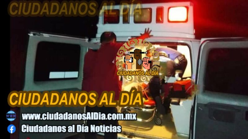 Motociclista grave, se accidentó con un bache en la vía Dzilam González – X’Bec