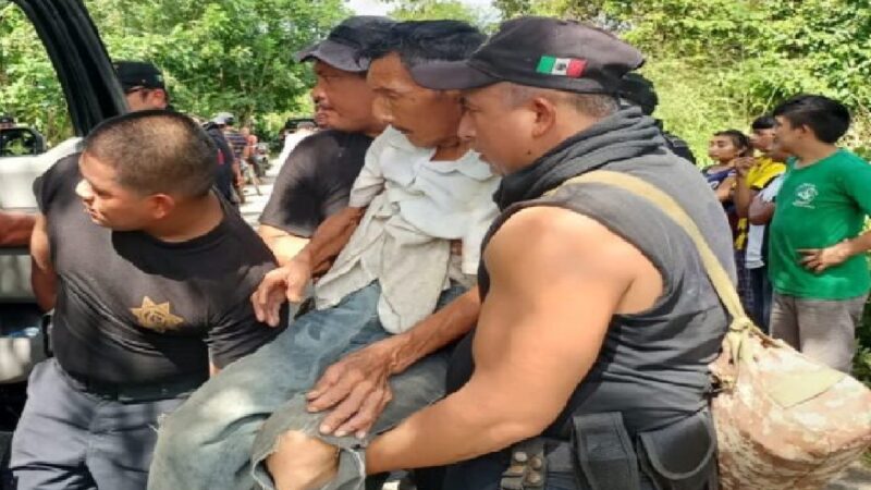 La SSP encontró sano y salvo a abuelito de 78 años perdido en montes Kancabzonot.