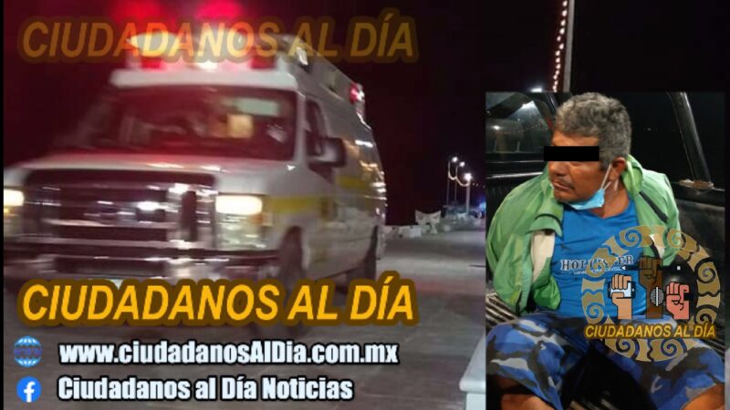 Pescador acuchilló y lesionó de gravedad a su compañero en altamar, está detenido