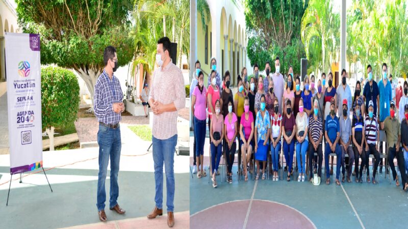 Cristian Carrillo no convoco a los dzilameños a participar en el plan estratégico de la SEPLAN