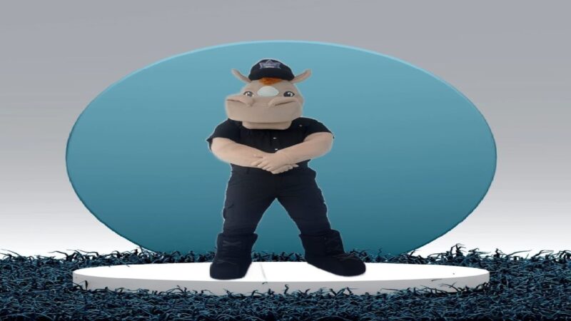 Un caballo la nueva botarga de la policía municipal de Tizimín