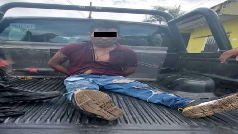 Amenazaba con matar a peatones con un cuchillo en Tizimín: Ya está detenido.