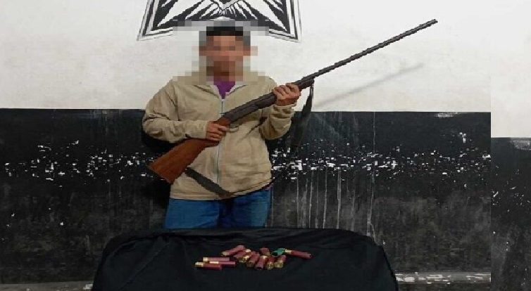 Detenidos en Sucopo por disparar escopetas cerca de un campo deportivo