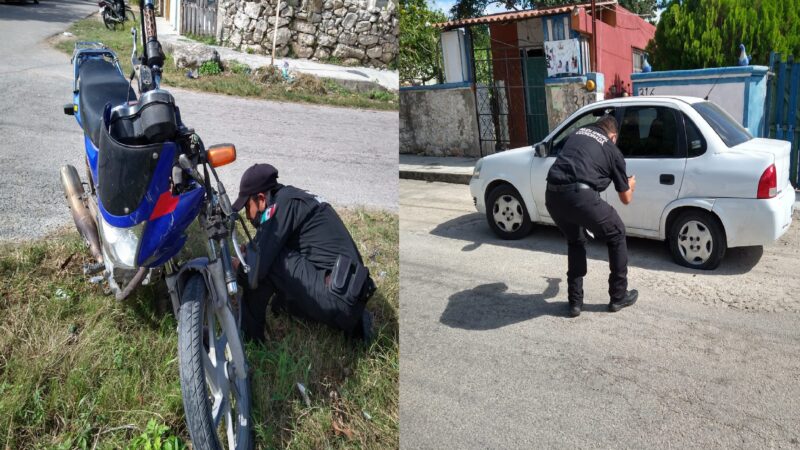 Chocan por falta de señalamientos en la colonia Rogerio Chale: un motociclista se lesionò