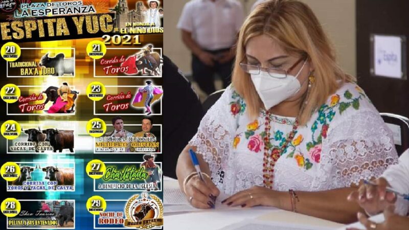 La alcaldesa de Espita cambio las medidas sanitarias por la venta de cerveza y torneos de lazo, denuncian.