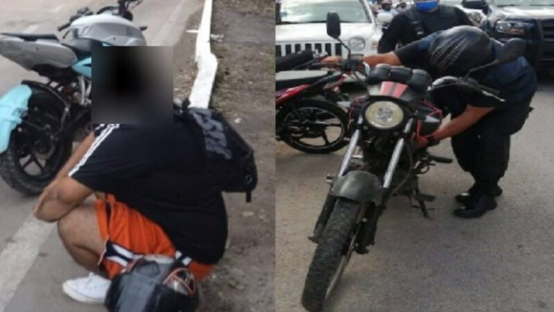 Policía de Tizimín recupero dos motocicletas con reporte de robo