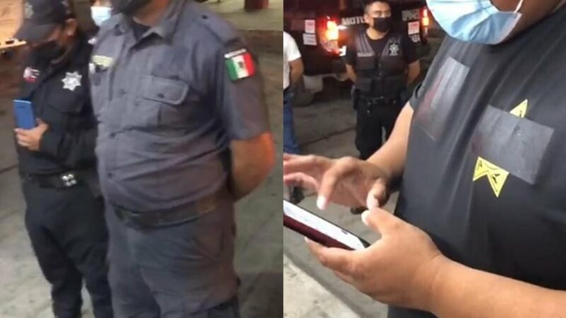 Policías de Motul, con uniformes “hechizos” y maltratados por el #ZorroRata
