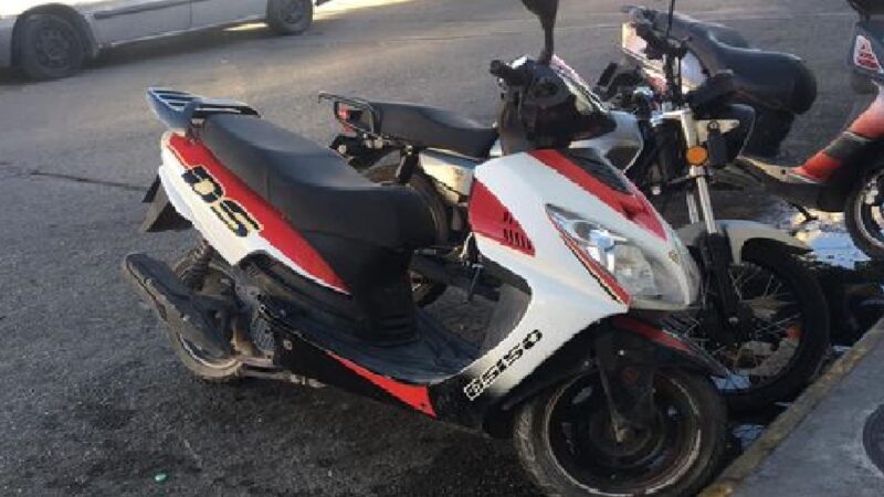 Se roban la motoneta de la empleada del Oxxo Autoprogreso en Progreso