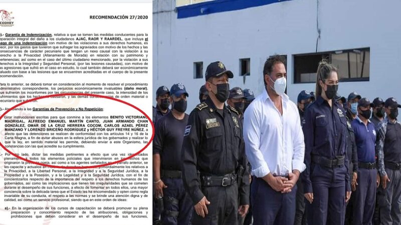 Por abuso policiaco y lesiones la Codhey pidió sancionar al nuevo director de la Policía de Progreso