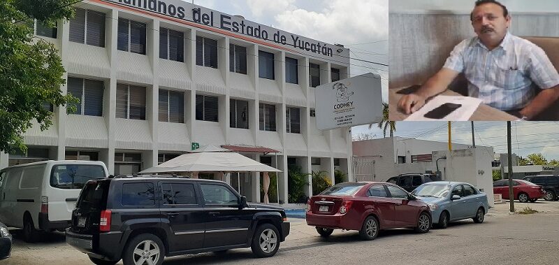 (video) Ismael Aguilar compareció ante la CODHEY por agresión contra locatarias