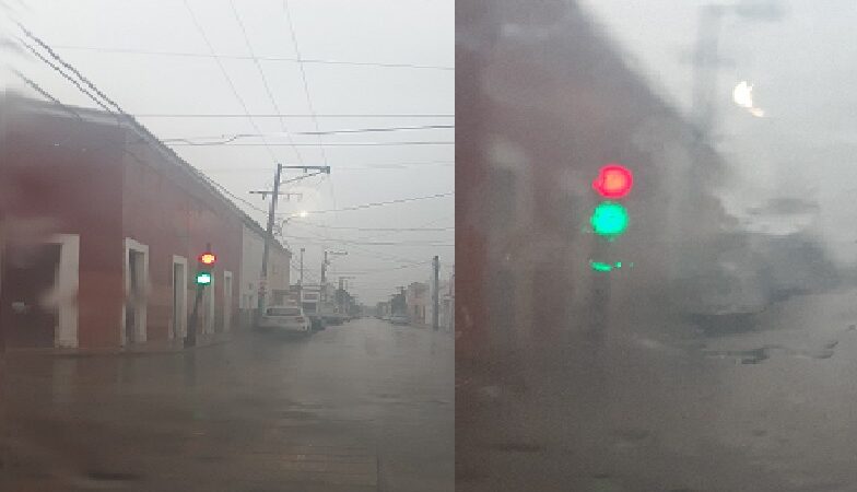 Semáforos viejos ponen en peligro a conductores denuncian motuleños