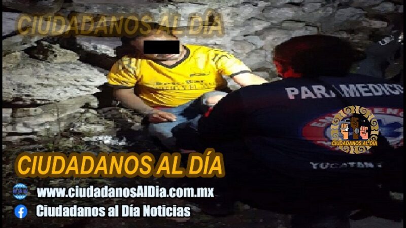 Detiene a depravado que toqueteo a una menor en el parque de Dzidzantún