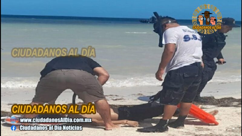 Izamaleño muere ahogado en Telchac Puerto