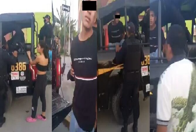 Por estar tatuado y no identificarse con un INE es detenido en Progreso por agentes de la SSP