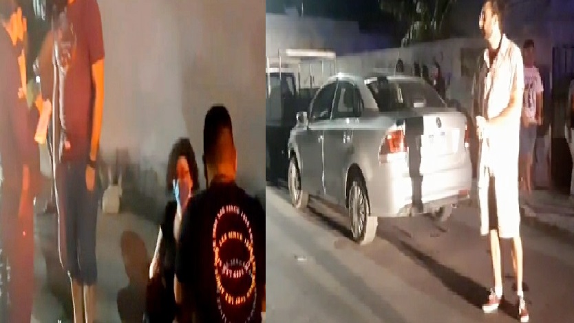 Extranjeros se vuelan un alto y chocan en la nueva Yucalpetén: hay una lesionada