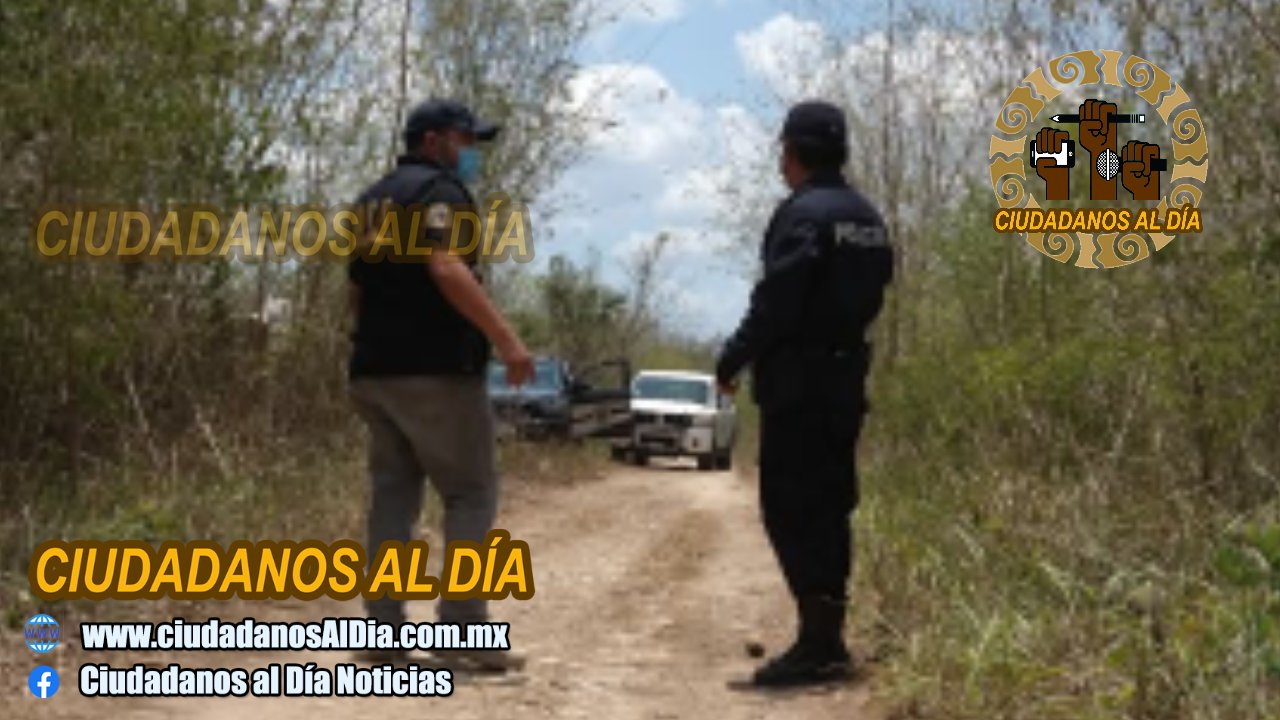 Una mujer halló un cadáver colgado en un camino a Uci comisaria de Motul