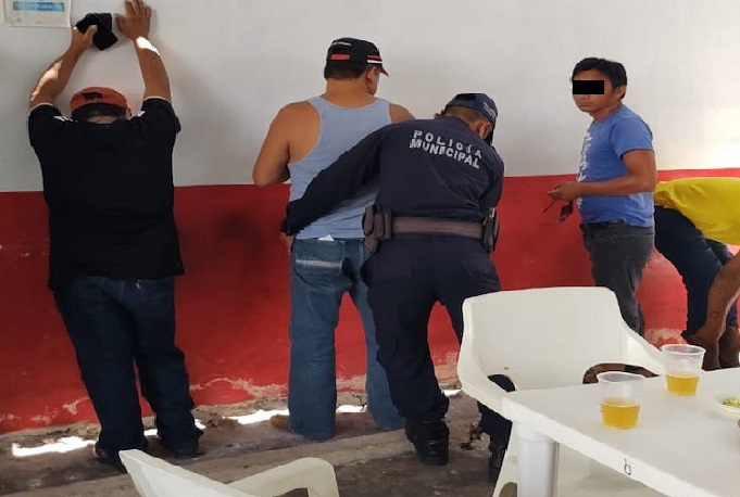 Policías de Tizimín catearon nuevamente el bar Milos esta vez no encontraron droga