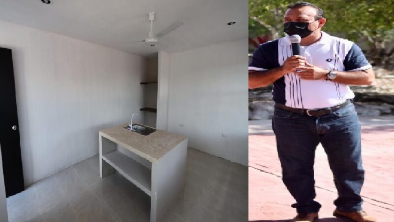 El edil de Dzidzantún recibió en mayo más de 4 millones de pesos de participaciones y solo habilito una cocina en una primaria