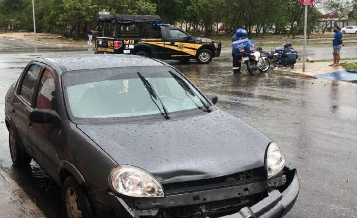 Chocan y lesionan a un repartidor de Domino’s Pizza en Ciudad Caucel