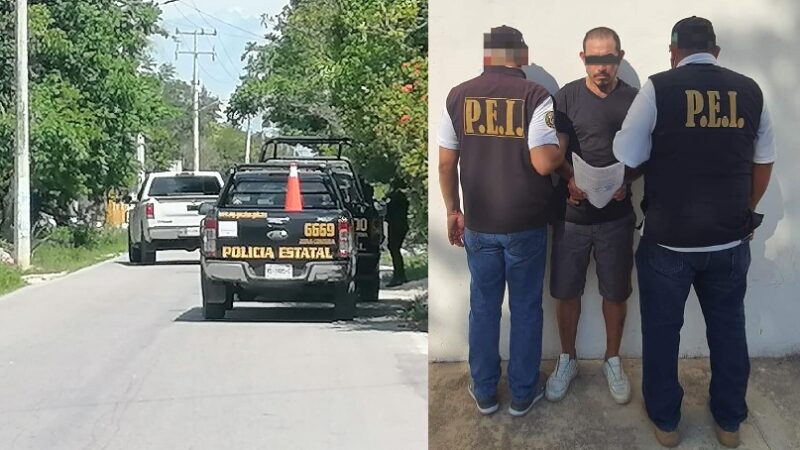 Detienen al Chocano quien asaltó a mano armada y robo 200 mil pesos en Kini