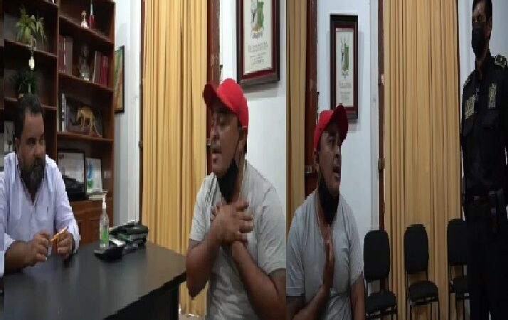 Mototaxista bajo amenaza pidió disculpas al alcalde de Motul para no perder su concesión, dicen sus compañeros.