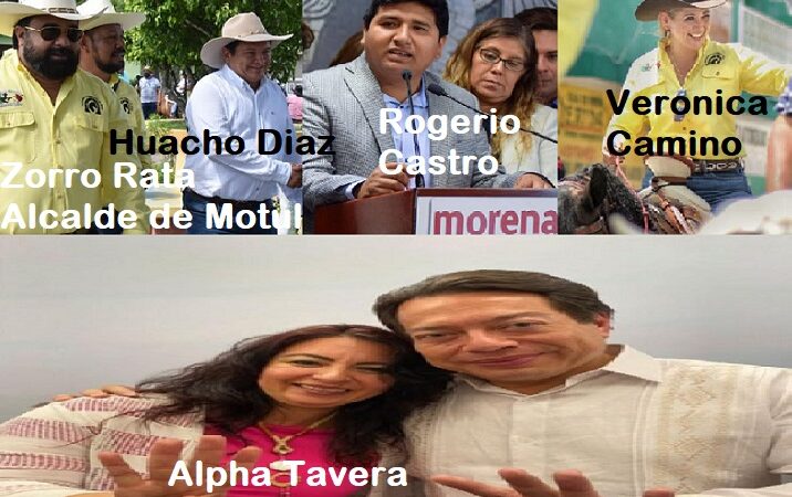 Títeres y corruptos políticos los imponen para dirigir a Morena en Yucatán.