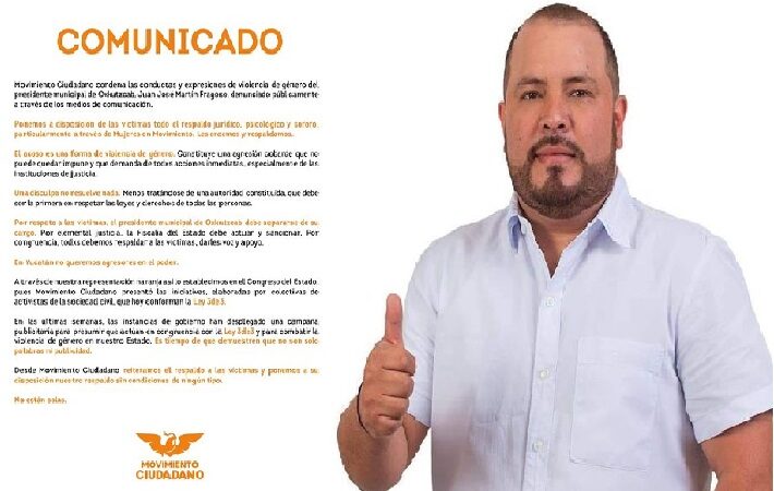 MC pidió que el “Pochqueso” del alcalde de Oxkutzcab renuncie a su cargo por acosador sexual