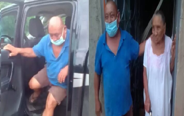 Ni de viejo aprende se va a tomar los tragos y no avisa a su anciana madre