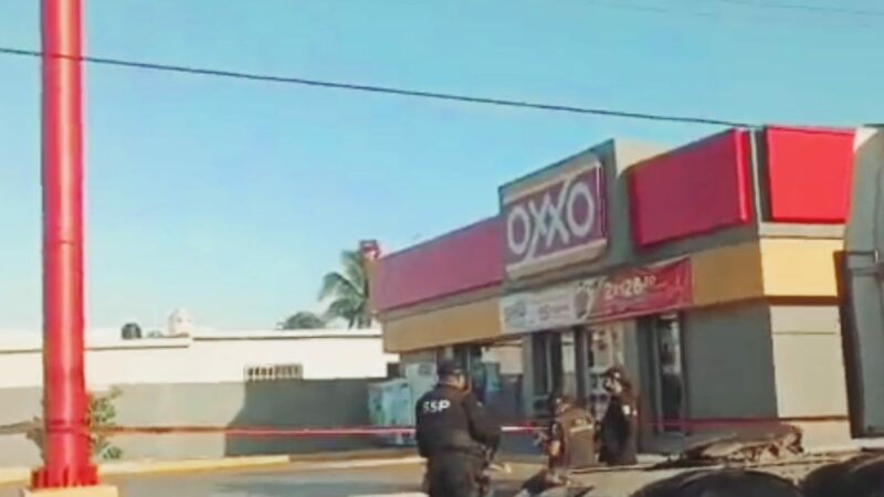 El Toro Bizco detenido por asaltar un Oxxo con un arma de juguete en Progreso.