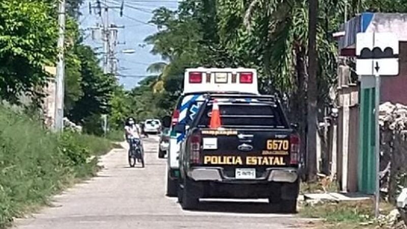 Toma la puerta falsa y se suicida dentro de una casa en Motul