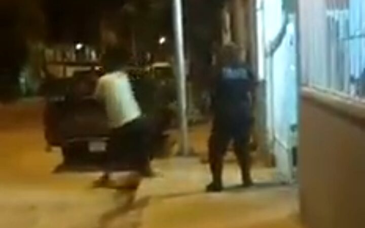 Policía de la SSP balea a don Fernando en una detención en el sur de Mérida