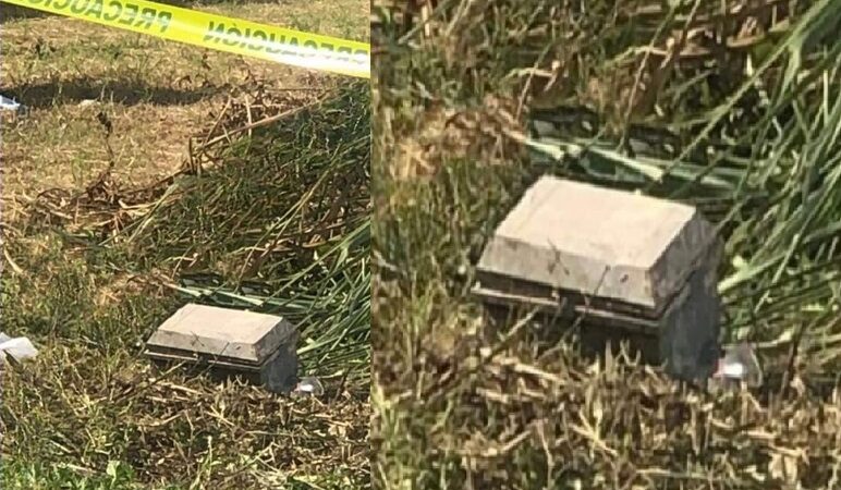 Hallan la osamenta de un infante en un terreno baldío de Oxkutzcab