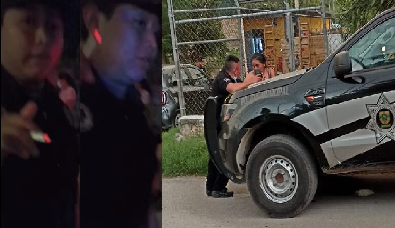 Conductora chocó y lesionó a un motociclista en Motul soborna a policías y la dejan libre