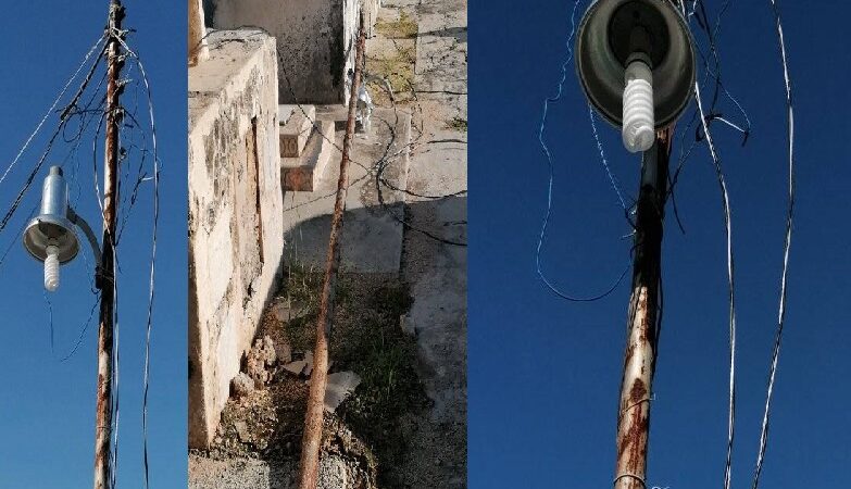 Roban cables en el cementerio de Dzidzantún, dicen que el Huaychivo es un distractor.