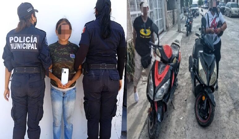La policía de Progreso recuperó un celular y una moto con reportes de robo