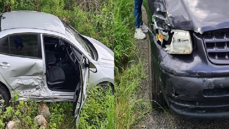 Extranjeros no llegaron a Sisal se perdieron y chocaron en la vía Tetiz-Hunucmá