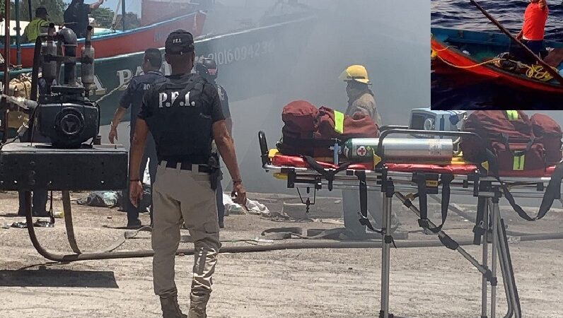 Muere en una clínica el Pixo después que exploto su embarcación en el puerto de abrigo en Progreso  