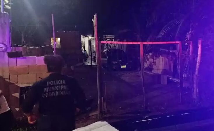 Se quema su casan y se intoxica su hija en Tizimín