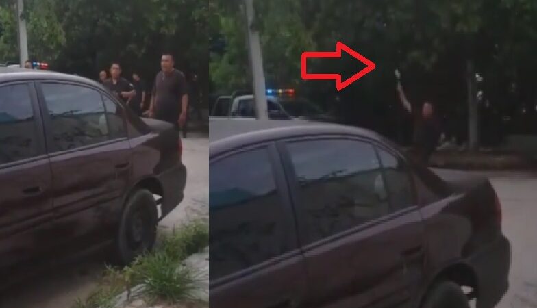 A pedradas se enfrentaron policías de Progreso y vecinos de zona “La Draguita”