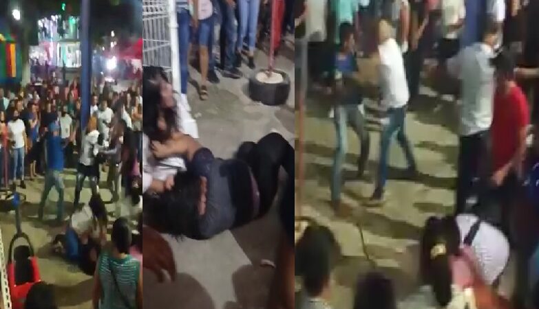 Dos jóvenes mujeres se agarraron a golpes y de los pelos en Dzidzantún  