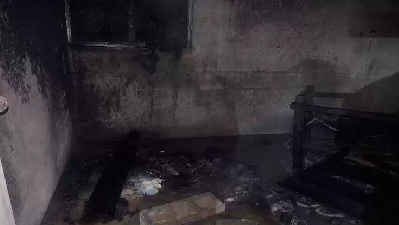 Vago y piromaníaco le prendió fuego al cuarto de su hermanito en Tizimín