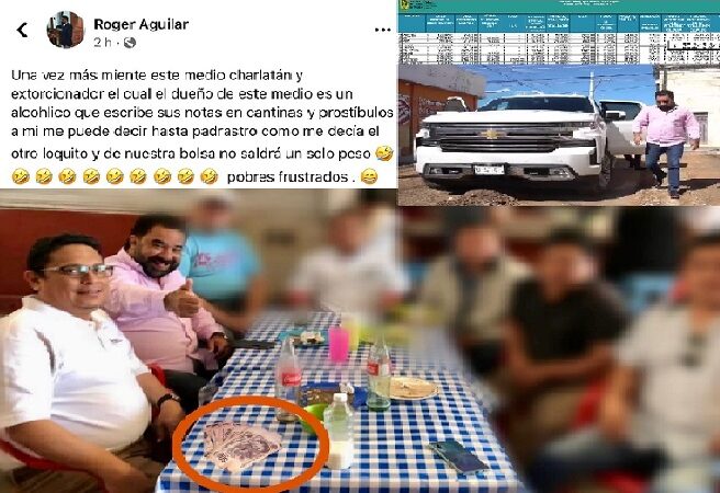 Roger Aguilar en el ojo de la Fiscalía anticorrupción y dice que lo quieren extorsionar