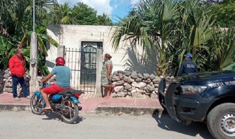 Joven Tizimileño visita a su vecino y lo halló muerto junto a su hamaca